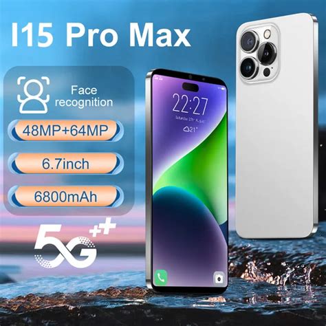 Brand New I15 Pro Max Smartphone 67 Inch Full Screen Face Id 16gb1tb