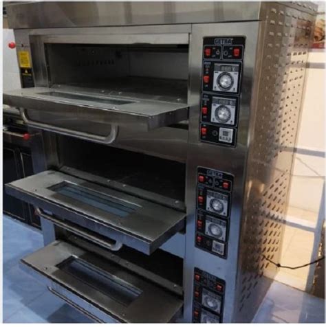 GETRA RFL 36SSGC Gas Baking Oven Oven Pemanggang Roti Kue 3 Deck 6