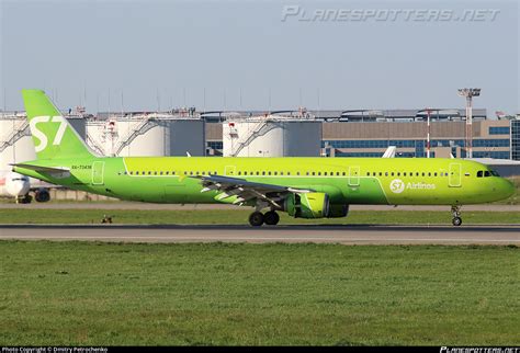 RA 73436 S7 Siberia Airlines Airbus A321 211 Photo By Dmitry