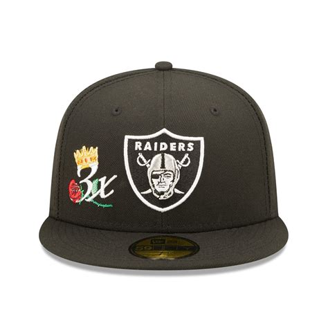 Buy Mens New Era Black Las Vegas Raiders Crown 3x Super Bowl Champions