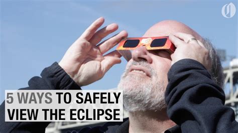 5 Ways To Safely View The 2017 Total Solar Eclipse Youtube