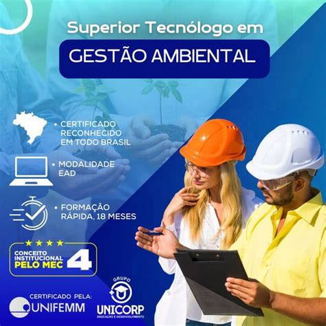 Tecnologo Em Gestao Ambiental - Tecnólogo em Gestão Ambiental - Portal EAD7