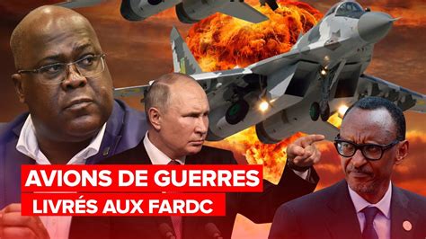 URGENT POUTINE DÉTERMINER DE FINIR KAGAME DES AVIONS DE GUERRE