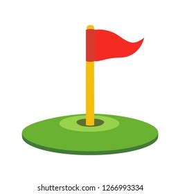 Flag Hole Golf Emoji Vector Stock Vector (Royalty Free) 1266993334 ...