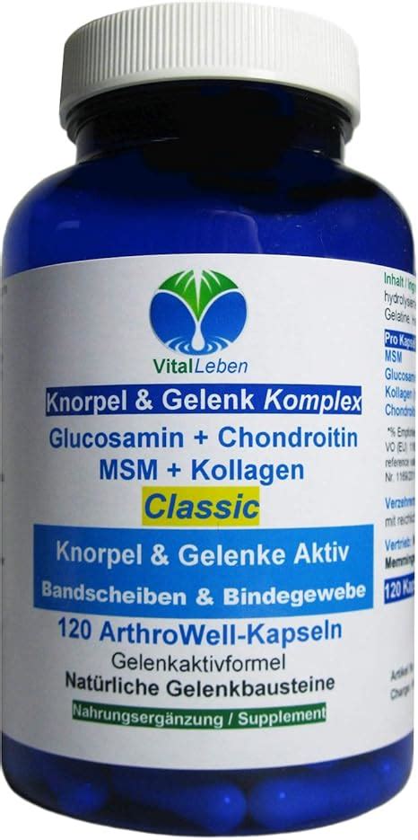 Knorpel Gelenke Komplex Classic Arthrowell Gelenk Kapseln