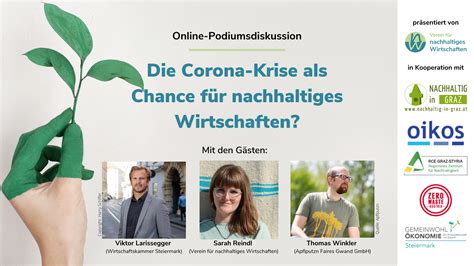 Corona Nachhaltiges Wirtschaften Institut F R Nachhaltiges Wirtschaften