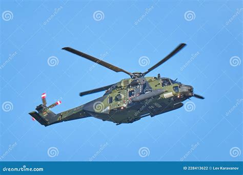 The NHIndustries NH90 Is A Military Helicopter Editorial Photography