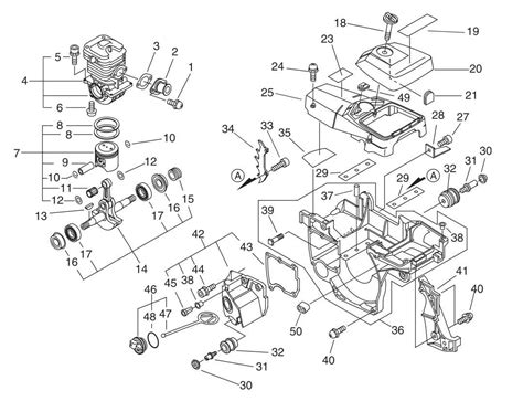 Unveiling The Anatomy Of Echo Cs 450 Chainsaw Exploring The Parts Diagram