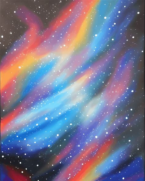 Galaxy Painting · Creative Fabrica