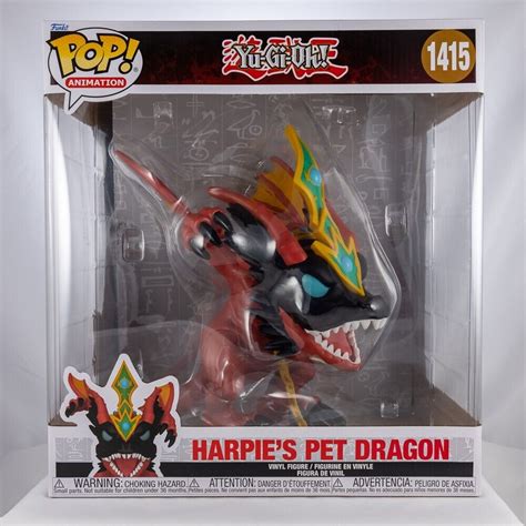 Funko Pop Animation Yu Gi Oh Harpie S Pet Dragon Jumbo Vinyl Figure