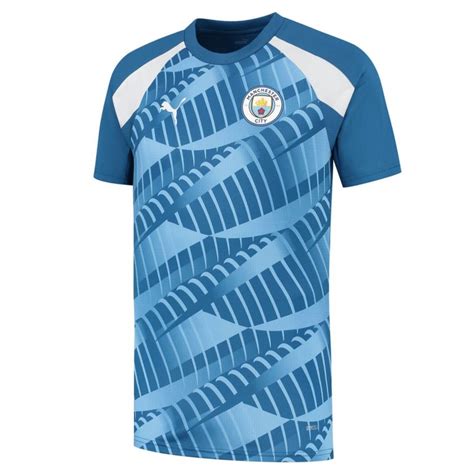 MAILLOT MANCHESTER CITY PRE MATCH 2023 2024 BLEU FSPRO