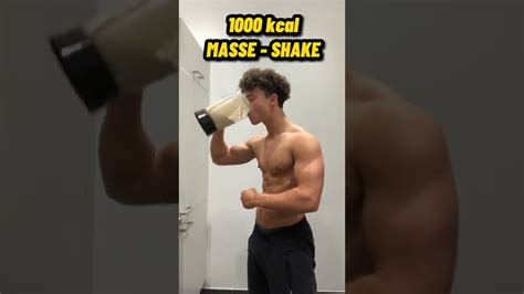 Masse Shake Mit Kalorien F R Sch Ler Und Studenten Shorts Youtube