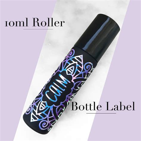 10ml Roller Bottle Labels Customizable Essential Oil Labels Etsy