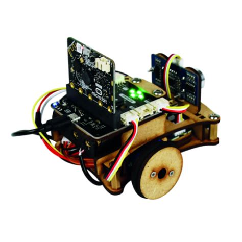 ROBOT ÉDUCATIF CONSTRUCTION BOIS KITRO V2 AVEC CARTE MICRO BIT