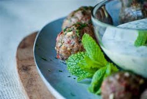 Lamb Meatballs With Mint Pesto Blog Home