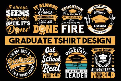 Graduation t-shirt design bundle, Graduation new t-shirts, Graduation funny t-shirt vector ...