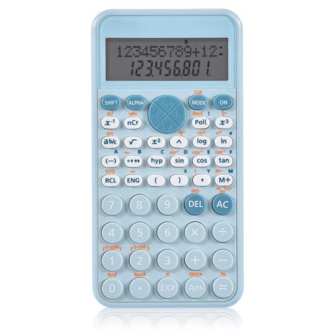 Eoocoo Scientific Calculator Two Line Display Slim And Portable
