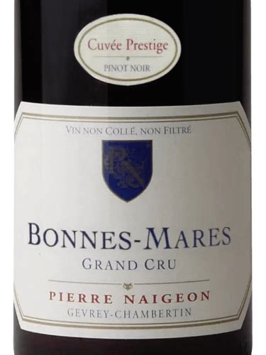 Domaine Les Astrelles Pierre Naigeon Cuvée Prestige Bonnes Mares