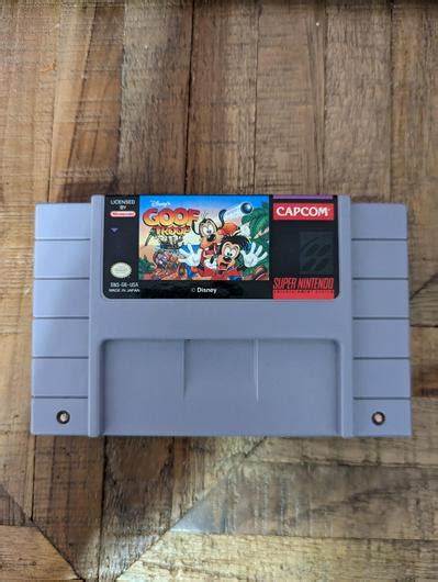 Goof Troop Item Only Super Nintendo