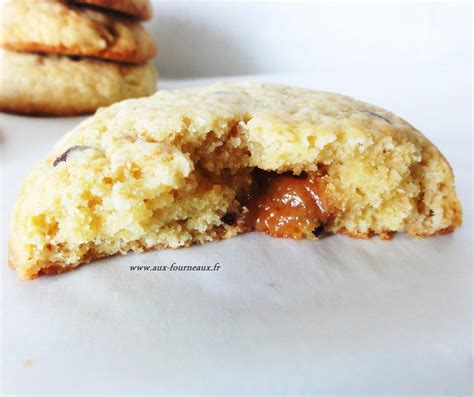 Cookies Fourr S Coeur Caramel Beurre Sal Aux Fourneaux