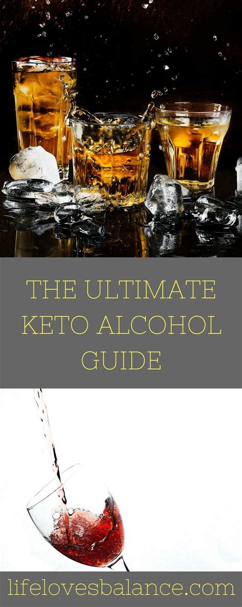 The Ultimate Keto Alcohol Guide Keto Alcohol Keto Cocktails Keto