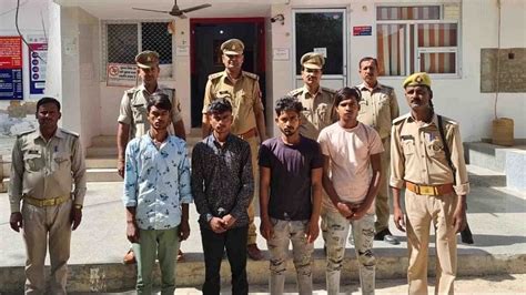 Kanpur Quatre Accusés Arrêtés Dans Un Incident De Vol Qualifié La