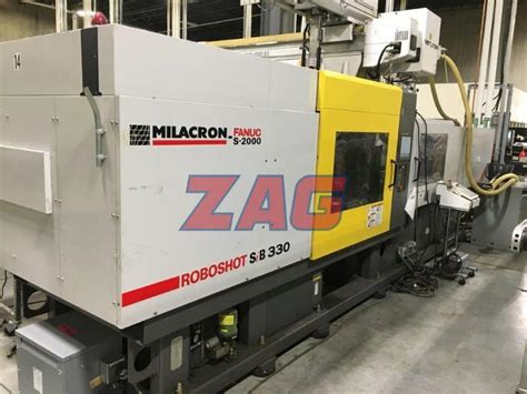 Cincinnati Milacron Fanuc Roboshot Used 330isib 890g Injection Molding