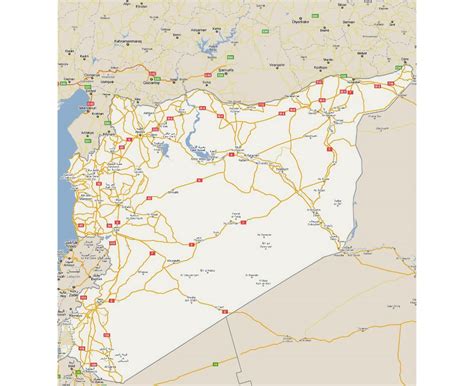 Maps Of Syria Collection Of Maps Of Syria Asia Mapsland Maps Of