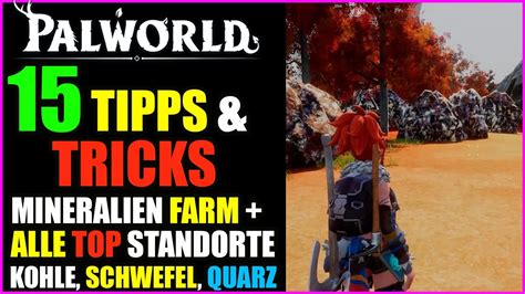 Palworldbest Tipps Tricks Farm Base Spots F R Erz Kohle