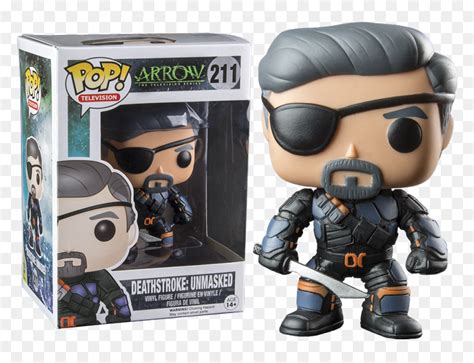 Arrow Deathstroke Funko Pop Hd Png Download Vhv