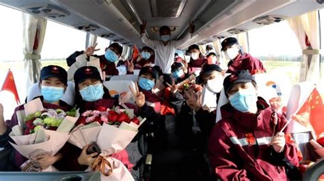 Medical Workers Return To Shaanxi After Aiding Covid Fight In Hubei