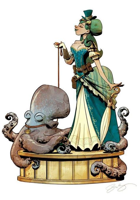 Another Brian Kesinger Great Steampunk Illustration Steampunk Art