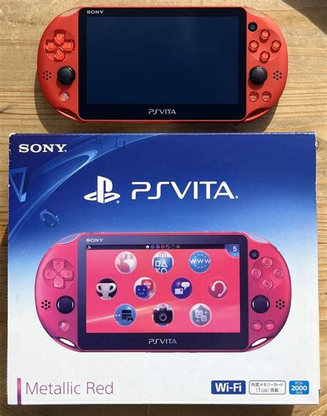 Sony Playstation Ps Vita Metallic Red Kaufen Auf Ricardo