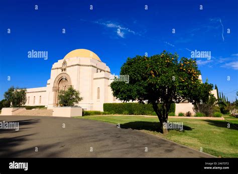 Chapel In The Roman Catholic San Joaquin Cemetery Stockton