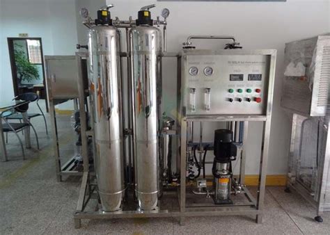 Peralatan Pemurnian Air Reverse SS Osmosis Penuh Filter Air 500LPH