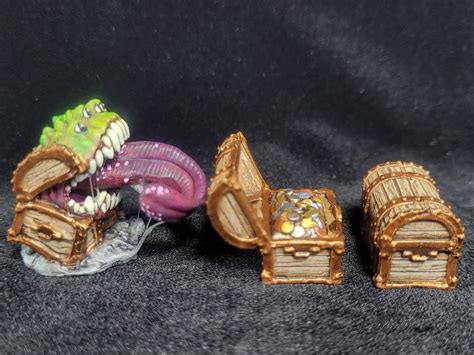 Treasure Chest Mimic Set Etsy