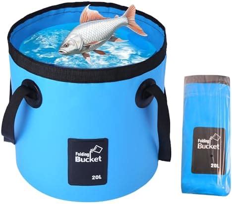 Collapsible Bucket Camping Portable Water Storage Container L