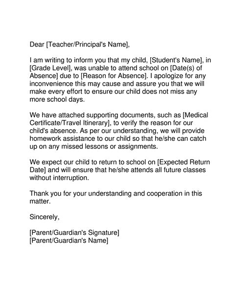 Absent Note For School Form Fill Out And Sign Printab
