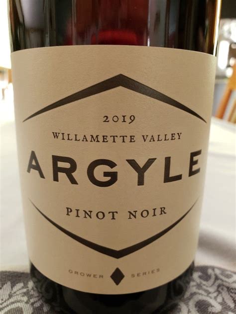 2019 Argyle Pinot Noir Willamette Valley Usa Oregon Willamette