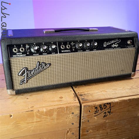 1966 Fender Bassman Blackface Head – Ish Guitars