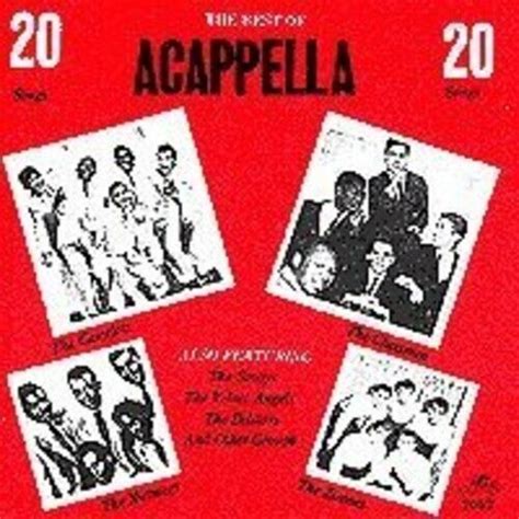 Best Of Acapella 1 By Various Cd 2018 For Sale Online Ebay