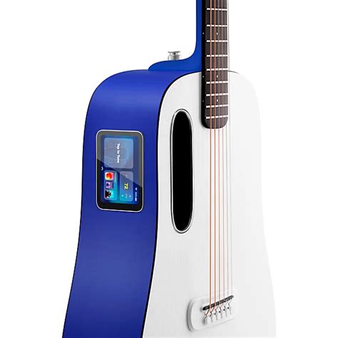 LAVA MUSIC ME play 36" Acoustic-Electric Guitar With Lite Bag Deep Blue-Frost White | Guitar Center