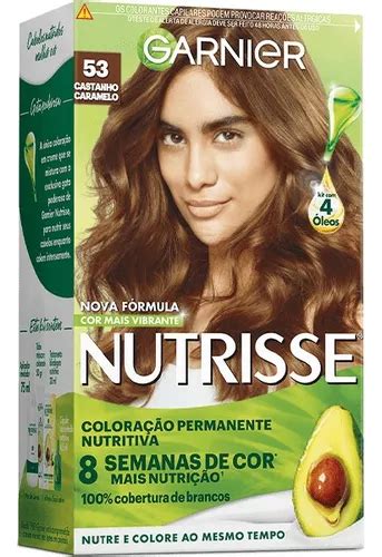 Kit de coloración permanente nutritiva con caramelo Tone 53 de Garnier