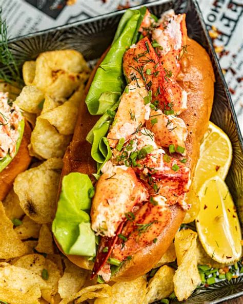 New England Lobster Roll Britney Breaks Bread