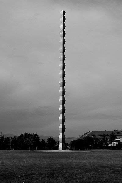 Snake Ranch Endless Column By Constantin Brancusi Photo Danio Fotonio