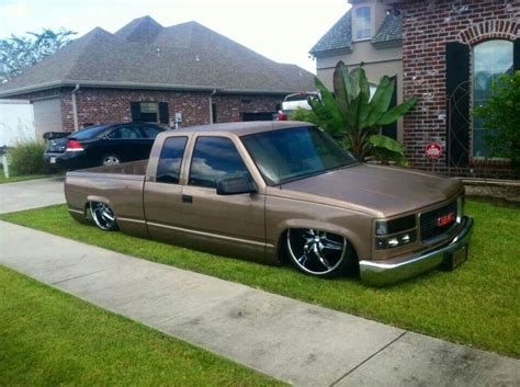 Bagged OBS GMC Sierra Custom Chevy Trucks Chevy Trucks Dropped Trucks