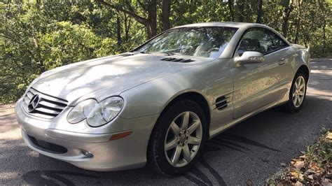 2003 Mercedes Benz Sl500 Convertible For Sale At Auction Mecum Auctions