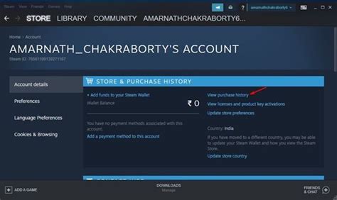 Comment Consulter Lhistorique De Vos Achats Dans Steam