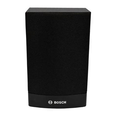 Bosch Pa Lbd D W Black Color Cabinet Loudspeaker Packaging Type