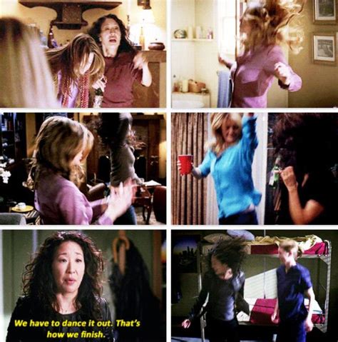 Dance It Out Meredith Grey And Cristina Yang Grey S Anatomy Grey